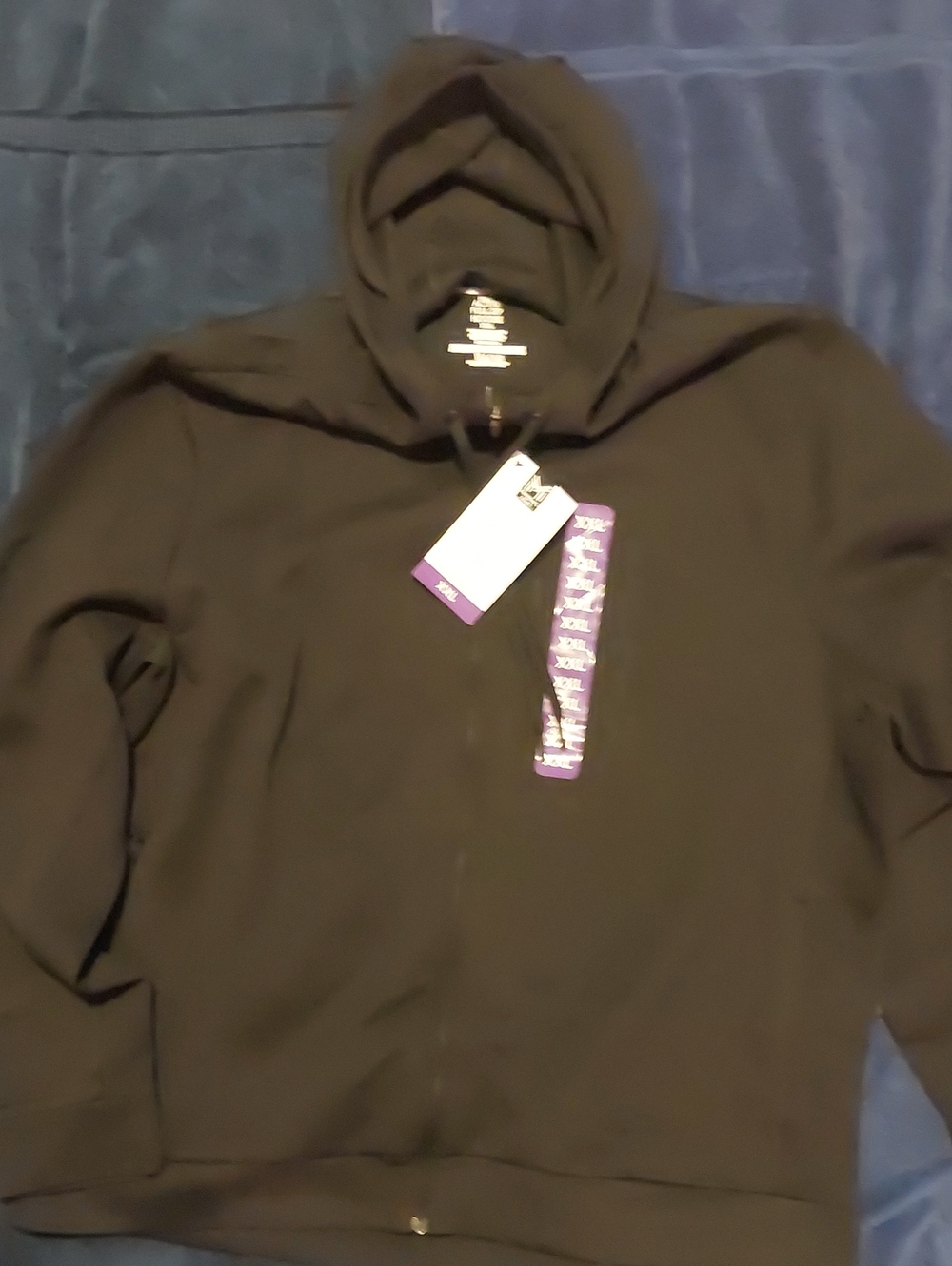 Men's Black Performance Hoodie Jacket